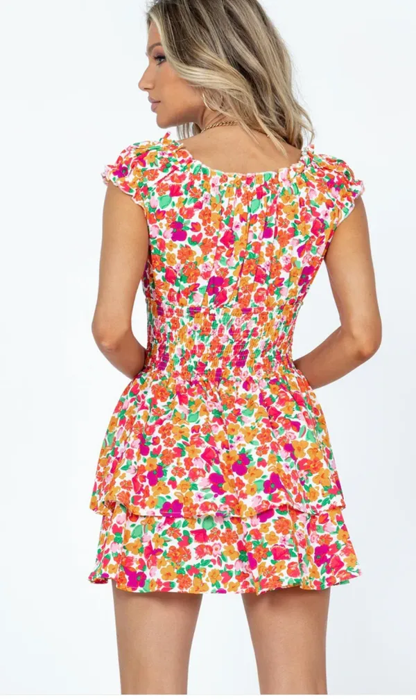 Princess Polly THE LOVE GALORE ROMPER MULTI FLORAL - Image 3