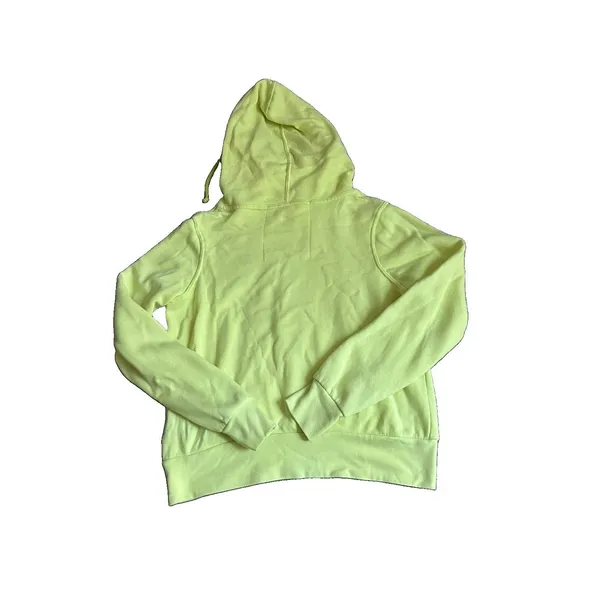 Aviator Nation Ninja Hoodie Pullover XS Neon Yellow Pockets Sweatshirt Beach USA - Image 2
