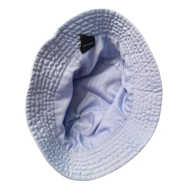 Steve Madden Blue White Tie Dye Cotton Bucket Hat One Size - Image 6