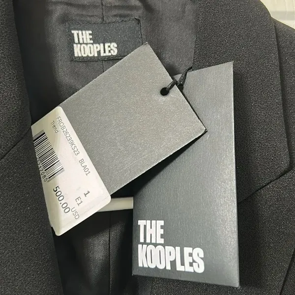 The Kooples Black Mini Sleeveless Blazer Dress(Size Small) - Image 7