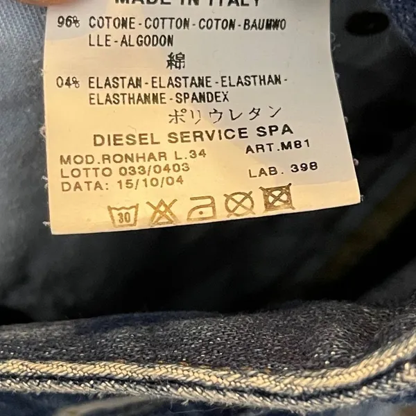 Diesel Blue Jeans‎ - Image 7