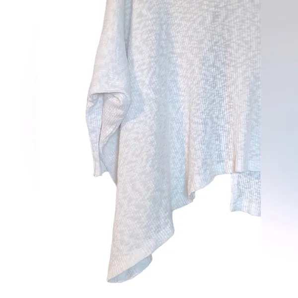 Free People Beach Top World Traveler Cowl Neck Open Back Thermal Pullover - L - Image 6