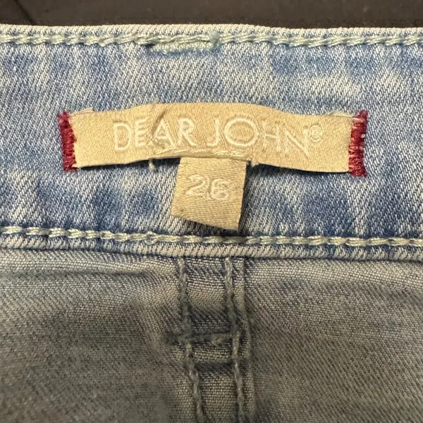 1975 | Dear John Metro Light Wash Skinny Denim Jeggings Blue Women‎ 26 - Image 7