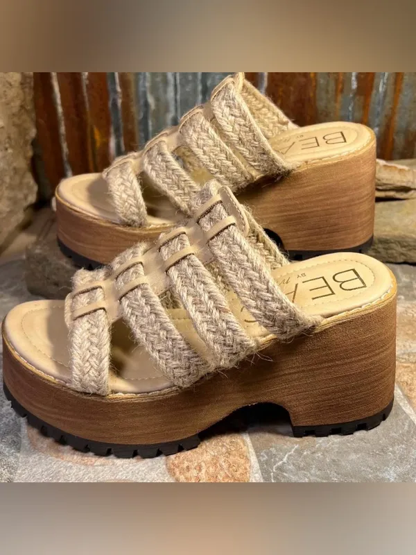 Beach by MATISSE Daze Platform Heel size 8 women’s sandals - Image 7