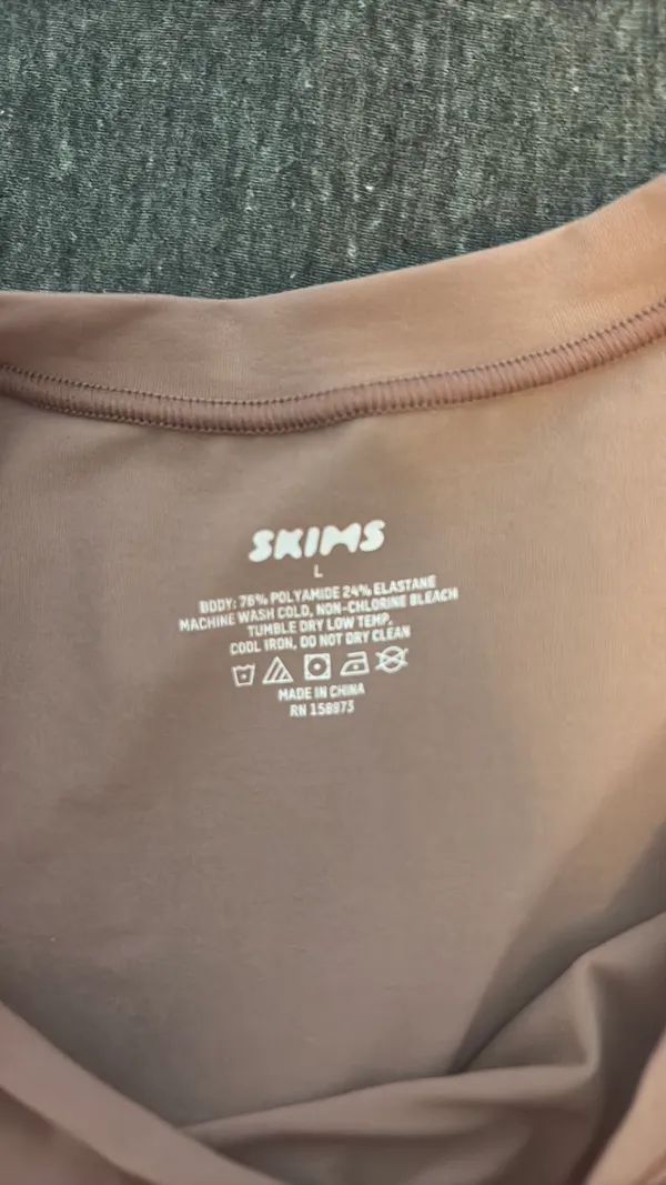 SKIMS Cropped T-Shirt - Image 2