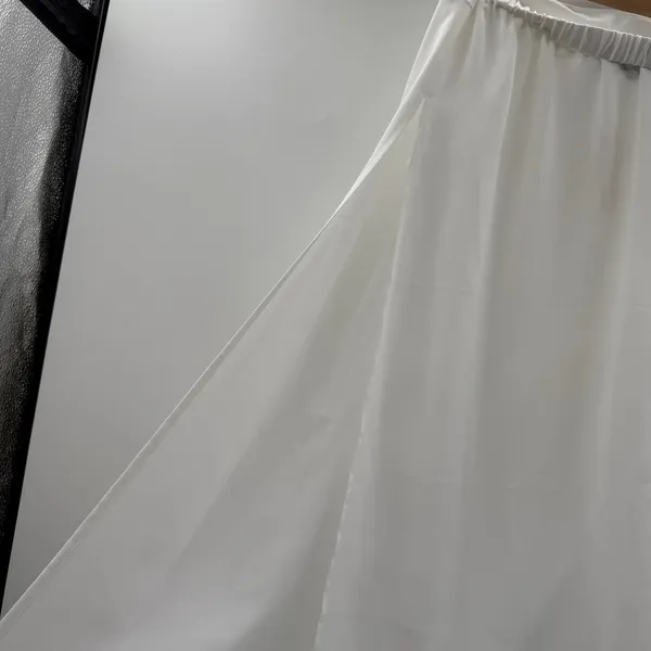 Anthropologie‎ Sunday in Brooklyn White Sheer Side Slit Maxi Skirt Sz XS NEW - Image 5