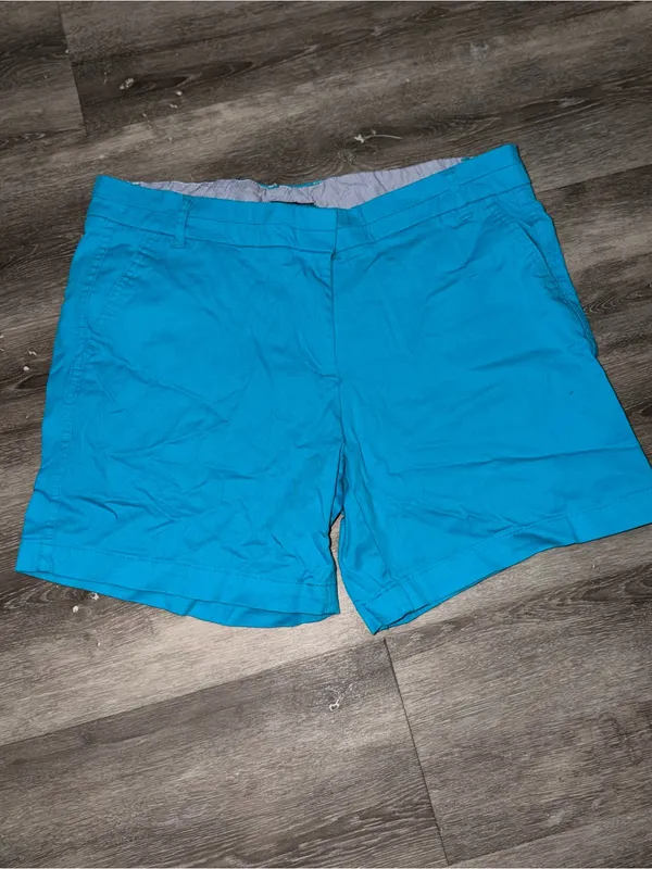 Women’s Land N Sea Casual Stretch Shorts - Bright Teal - size 10 - Image 2
