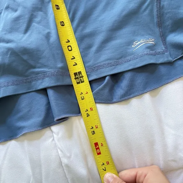 Sofibella Tennis Golf Skort Skirt Blue Stretch Womens Size Large Outdoor‎ - Image 4