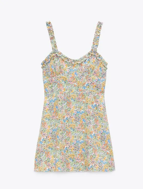 Zara Floral Summer Dress - Image 2