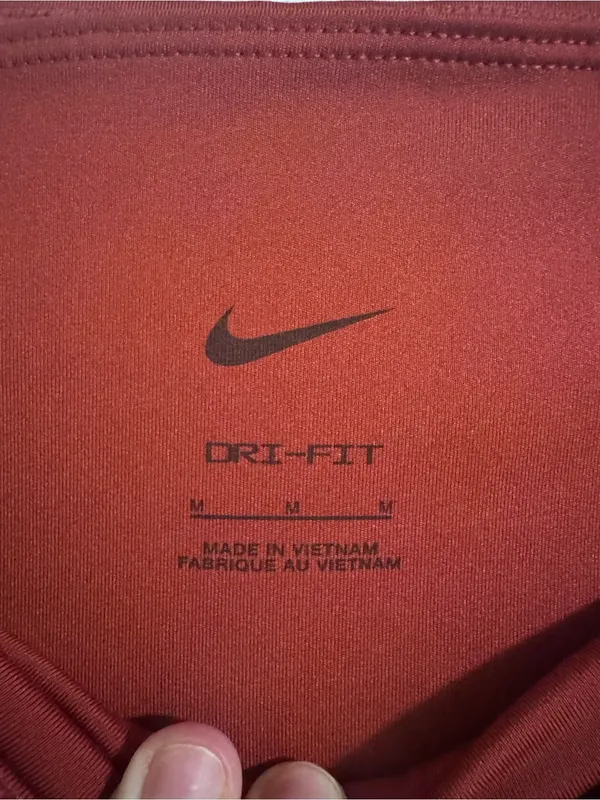 Nike Rust Red Dri-FIT leggings - Image 2