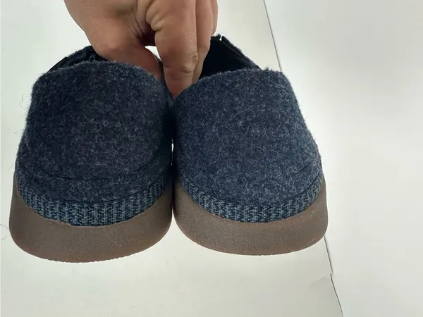 Chaco Revel Women’s 9.0 Navy Blue Felt Slip On Slippers LUVSEAT JCH108906 - Image 5