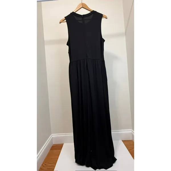 Cider Black Ribbed Wide‑Leg Jumpsuit – Corset Waist SzXL NWT - Image 4