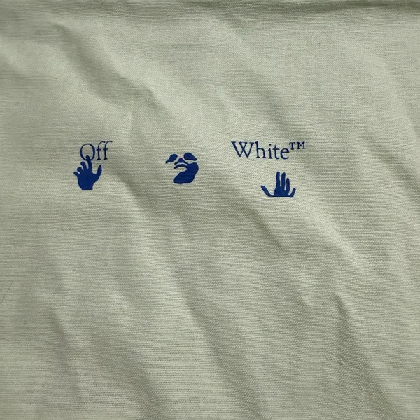 Off White by Virgil Abloh Green Dust Bag Purse‎ Bag Cover 20" x 13" Large - Image 5