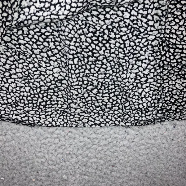 Motel Rocks Abstract Midi Skirt Women XS Pebble Print A-Line Monochrome Office Siren Classic - Image 7