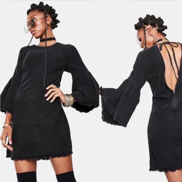 We The Free Chambray mini dress - Image 2