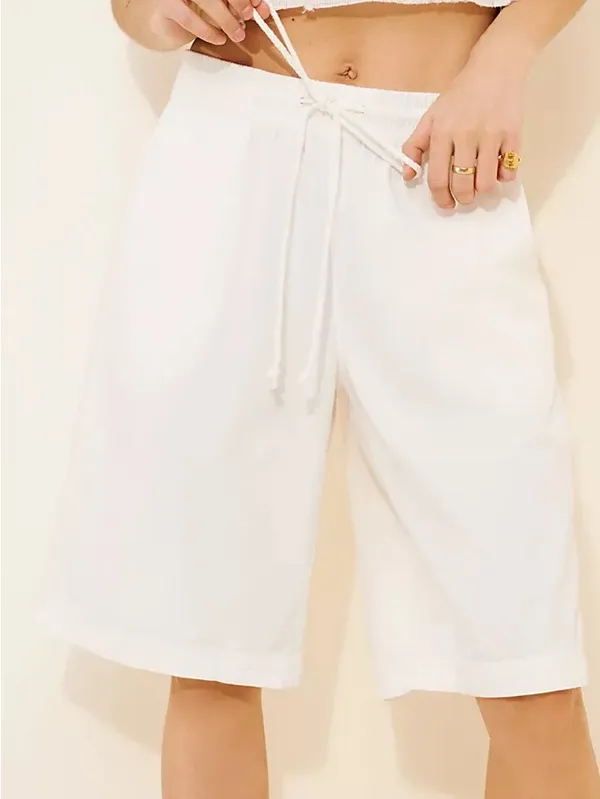 Free People Saylor Poplin Pull On Shorts - Image 2