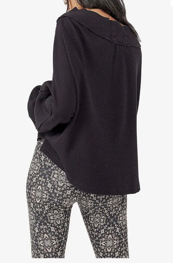Free People Medium Close To You Thermal Top BNWTS $68.00 - Image 3