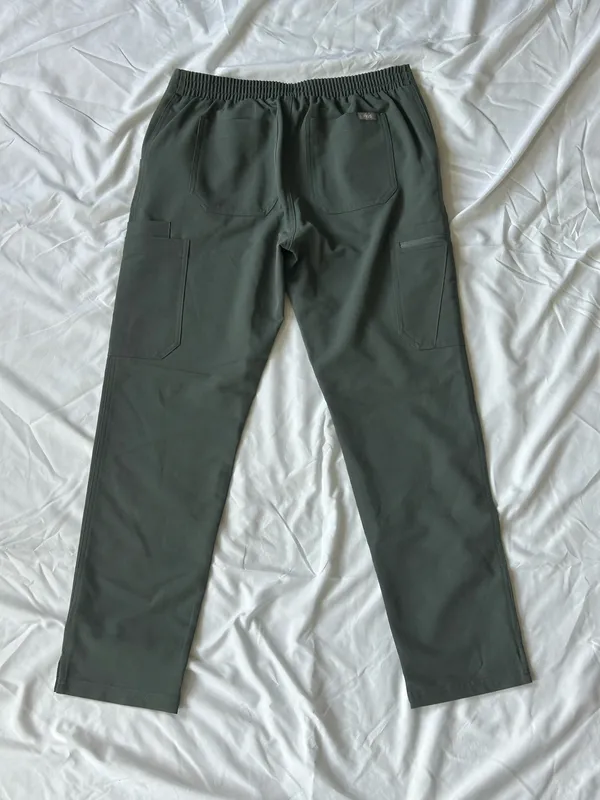Green FIGS Scrub Pants - Image 2