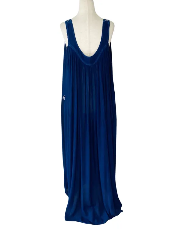 VINTAGE INGEAR Embroidered Maxi Dress - Image 4