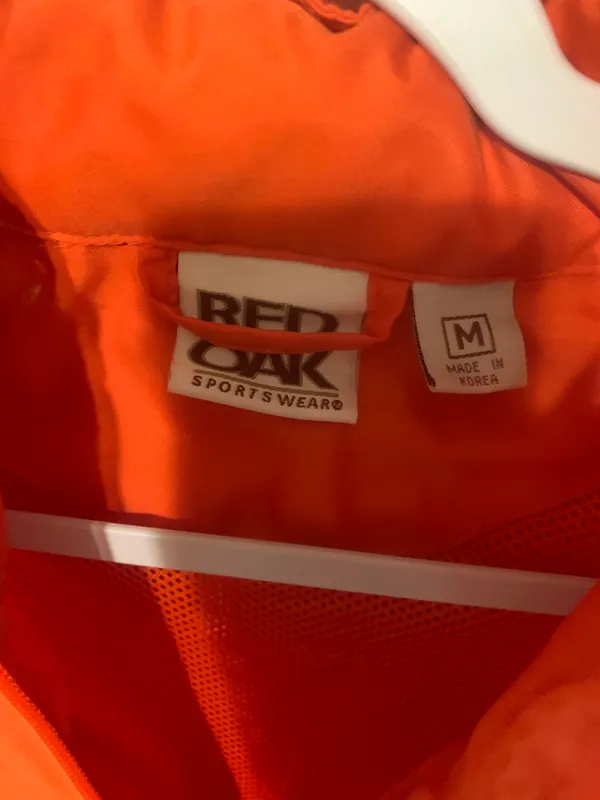 Vintage OSU Windbreaker Orange Size M - Image 4