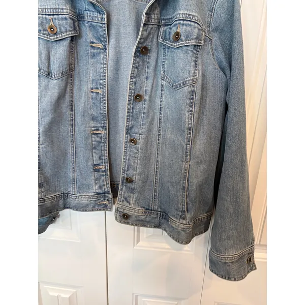 Style &‎ Co Denim Jacket Size XL - Image 4
