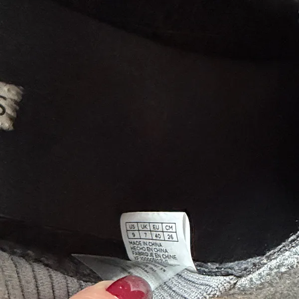 TOMS Charcoal Wool Slip-Ons - Image 4