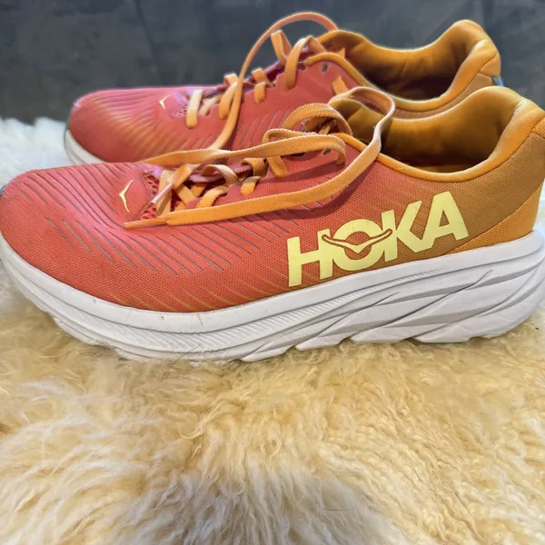 Hoka One One Rincon 3 Women's Running Shoes Size 8 B Orange, Athletic Sneakers - Image 7