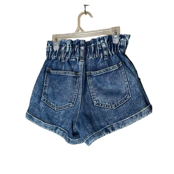 Pacsun Women’s‎ Jean Shorts Size 24 Denim Cuffed Casual Mom High Rise Shorts - Image 3