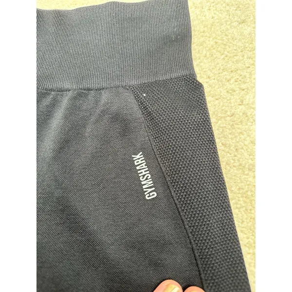 Gymshark: Black Biker Shorts - Image 4