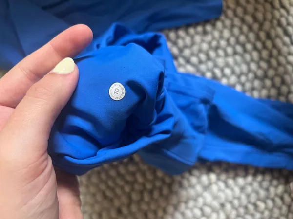 Bright Blue Lululemon Leggings  - Image 4
