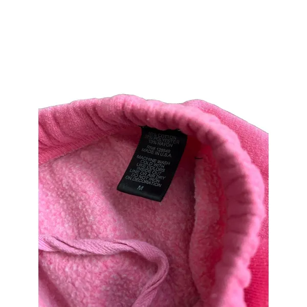 Aviator Nation Paris Pink Bolt Sweatpants Medium Preppy - Image 4