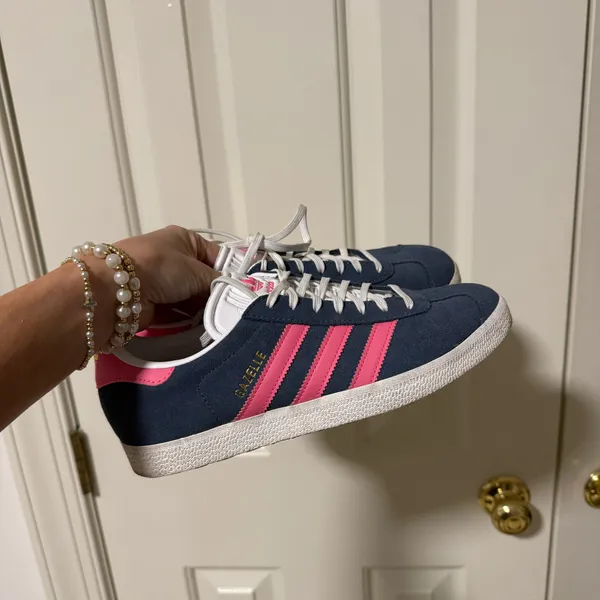 Adidas Gazelle Navy Pink - Image 2