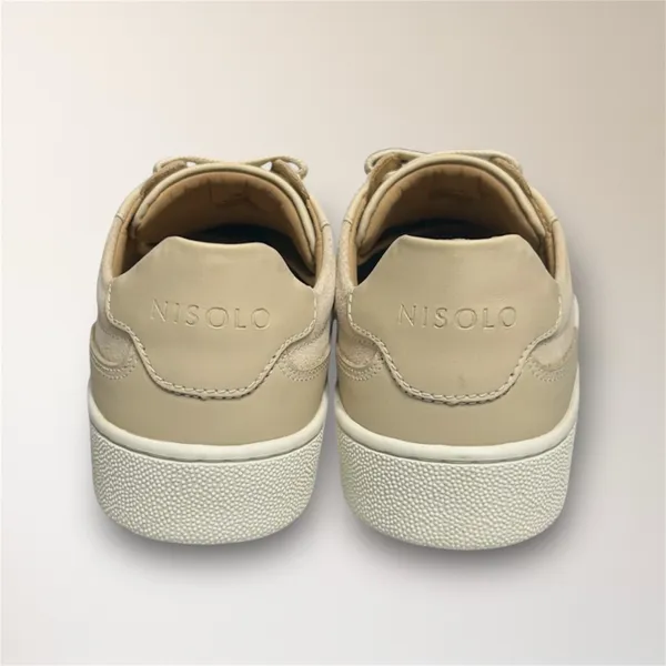 Nisolo Women's 5 Bone White Leather‎ Bria Go-To Court Sneakers New in Box $160 - Image 8