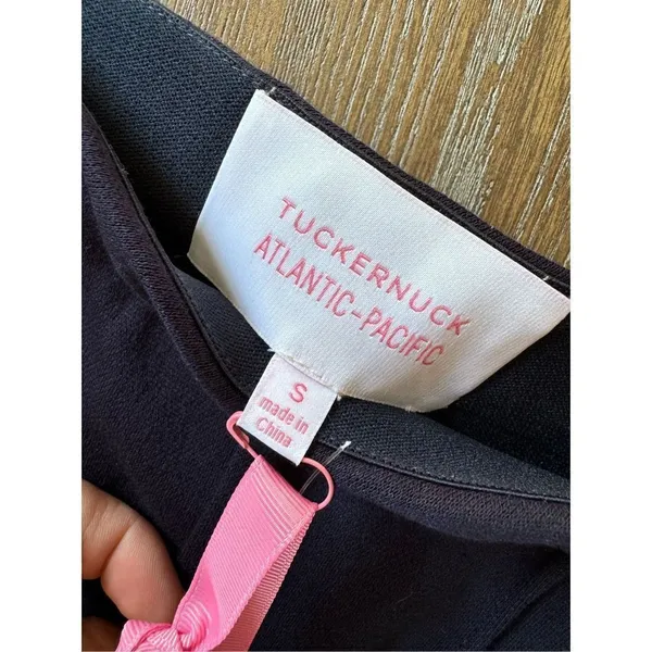 Tuckernuck‎ X Atlantic Pacific NWT The Penny Pant in Navy Blue Size Small - Image 7