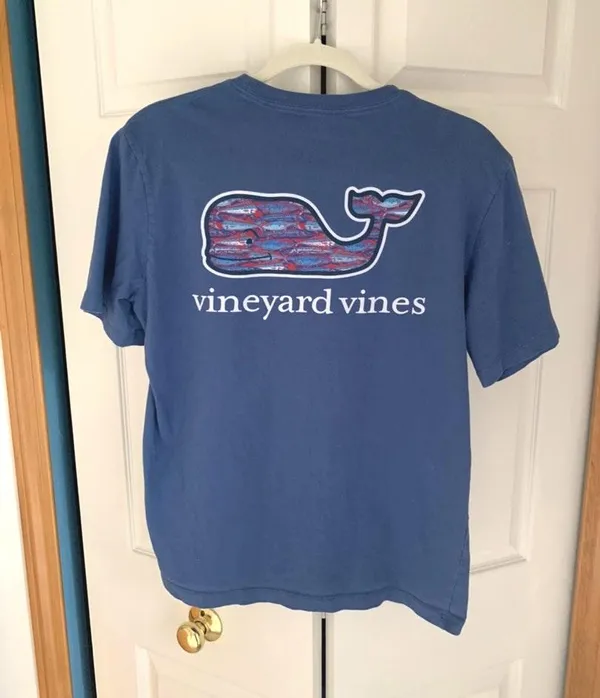 Vineyard Vines Blue T-shirt - Image 2