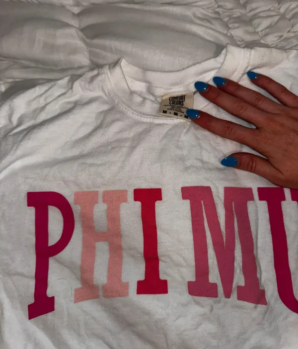 Phi Mu T Shirt Size M - Image 2