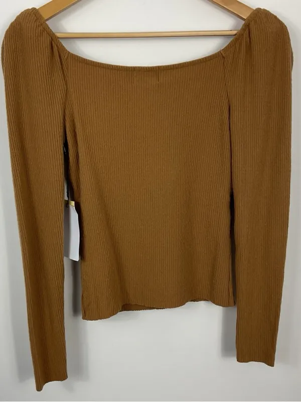 Nation LTD Ashlyn Sweetheart Sweater Womens Size Small - Image 3