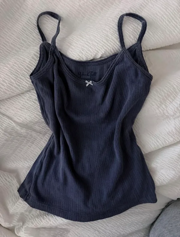 Brandy Melville Skylar Navy Tank - Image 2