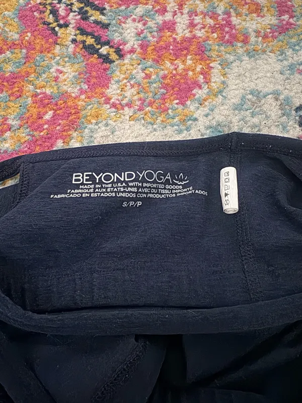 Beyond Yoga Set Spacedye Nocturnal Navy - Image 3