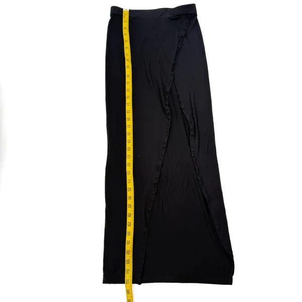 High Waist Maxi Skirt High Rise Split Skirt Beach Cover Up Casual Skirt Stretchy - Image 5