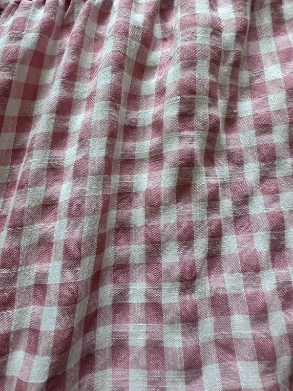 Ecowish Pink gingham halter dress - Image 5