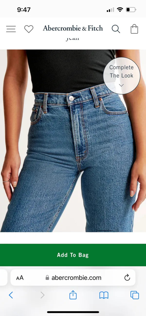 Abercrombie Curve Love 90s Straight - Image 8