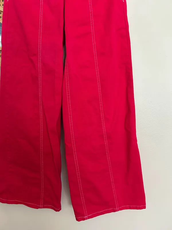 Maeve wide leg high rise pants - Image 4