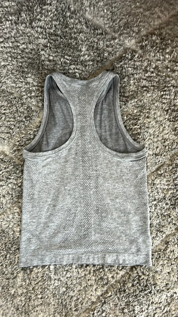 grey lululemon swiftly racerback tank top - Image 2