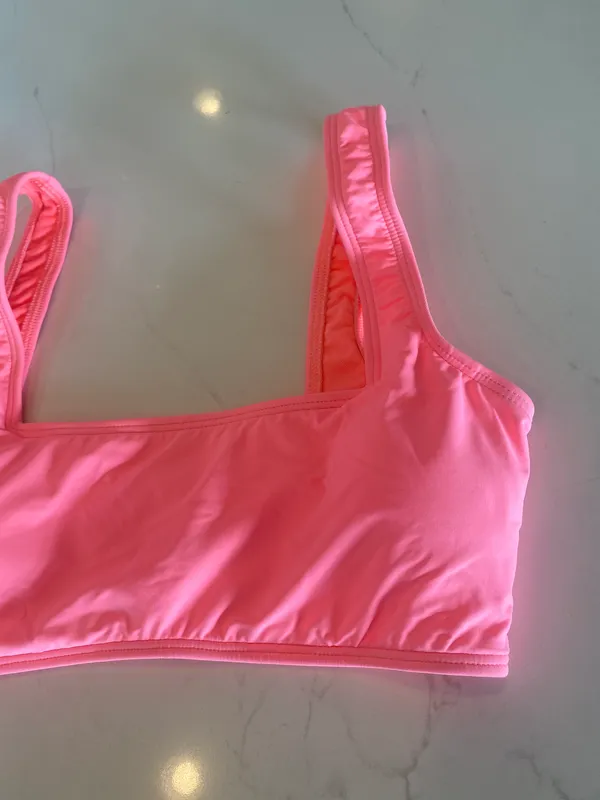 Billabong Pink Bikini Top - Image 5