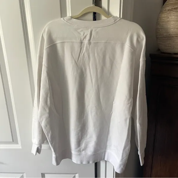 Lululemon White‎ Perfectly Oversized Crewneck Pullover Sweatshirt - Image 4