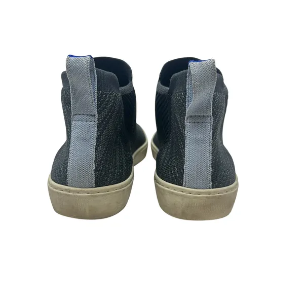 Rothy's The‎ Chelsea Knitted Ankle Sneaker Boots Graphite Melange Gray Size 9 - Image 10