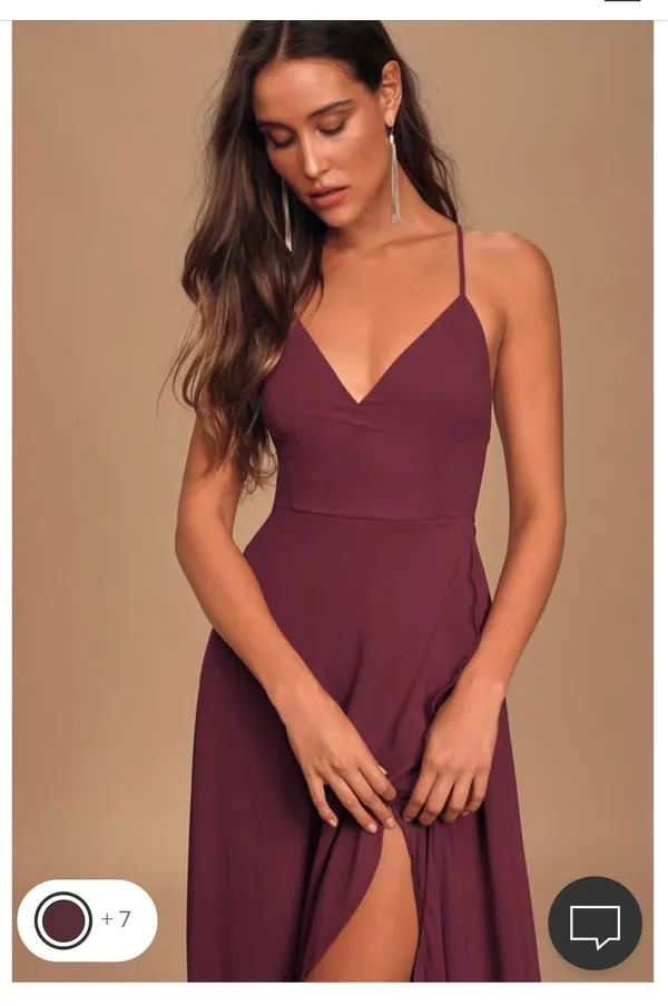 Lulus High Low Maxi Dress - Image 4