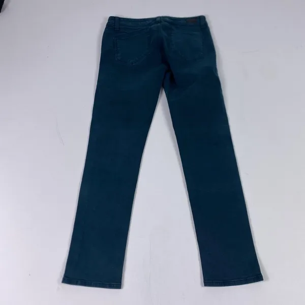 Paige Jeans‎ Womens 27 Blue Medium Wash Skinny Low Rise Stretch Denim Made USA - Image 3