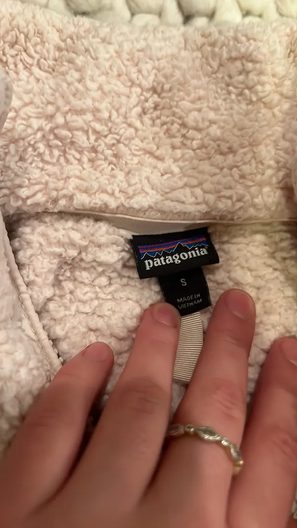 Pink Patagonia Half-Zip Fleece - Image 2